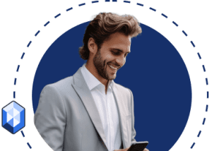 men with phone